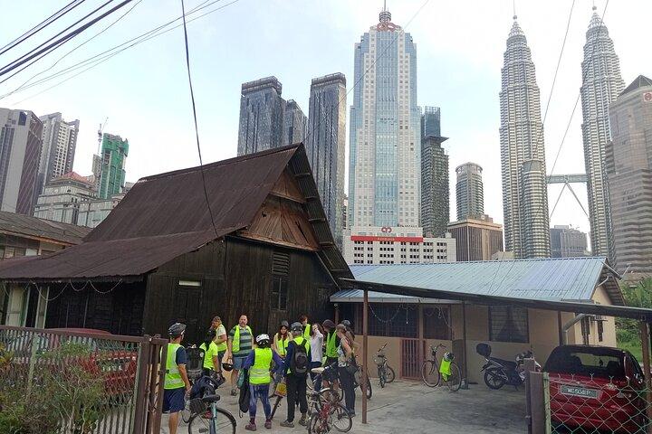 Kuala Lumpurs solnedgångskvällscykeltur