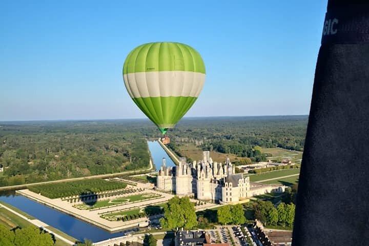 Luftballonflyvning: Chambord, Blois, Chenonceau, Cheverny eller Chaumont