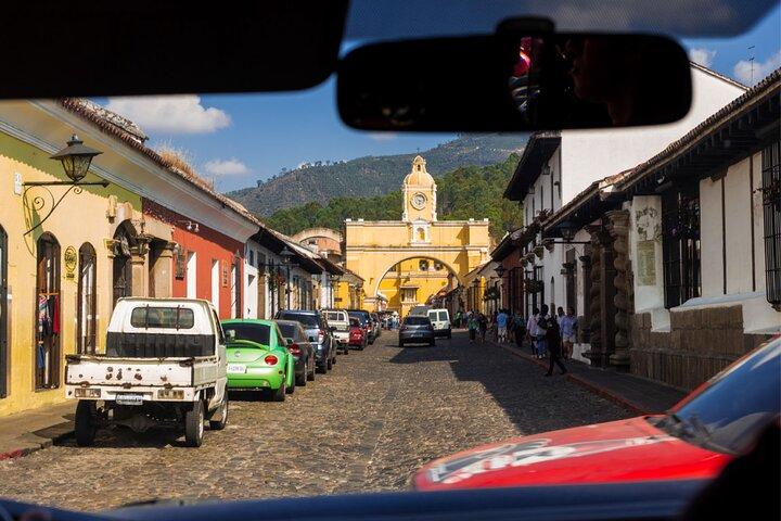 Shared Transportation from Panajachel or Lake Atitlan to Antigua
