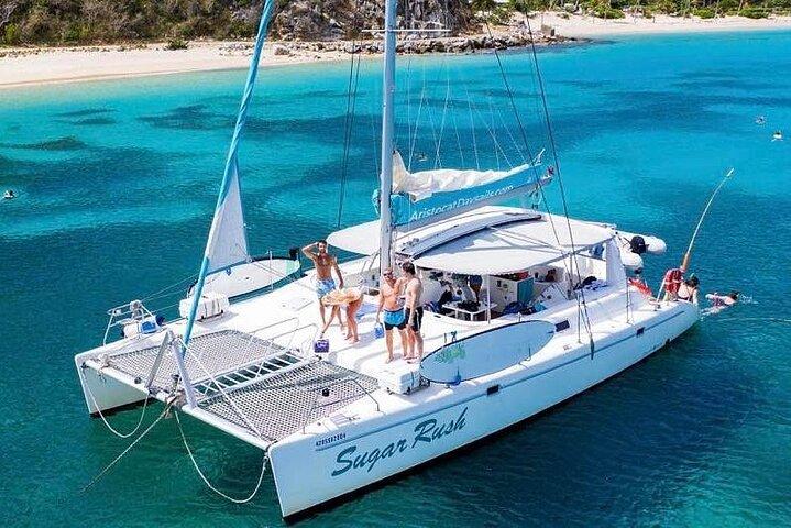 Jost Van Dyke - Sandy Spit & Soggy Dollar Segeltour im BVI