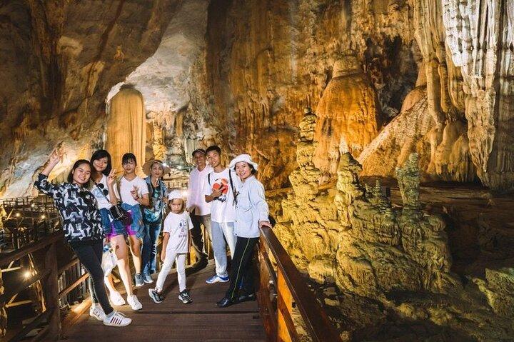 Phong Nha en Paradise Cave 1-daagse trip vanuit Dong Hoi / Phong Nha