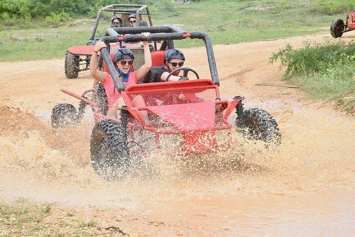 Punta Cana Buggy Adventure with Private Unexplored Cavern Cenote