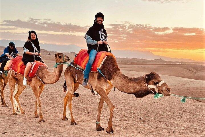 Agafay Desert Sunset Dinner & Camel Ride