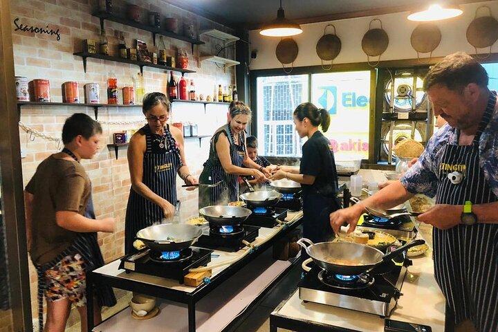 バンコクでの3時間のタイ料理教室
