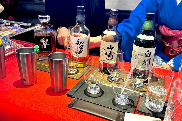 ジャパニーズウイスキー4本飲み比べ／響21年、山崎など