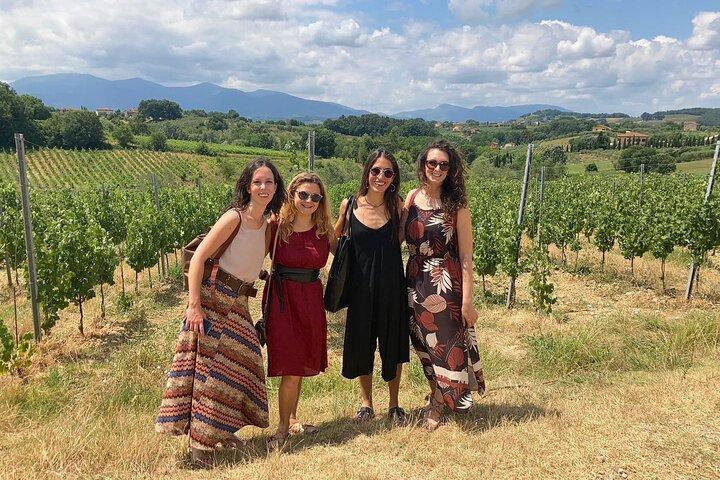 Pisa, Lucca och lunch på en toskansk vingård från Livorno