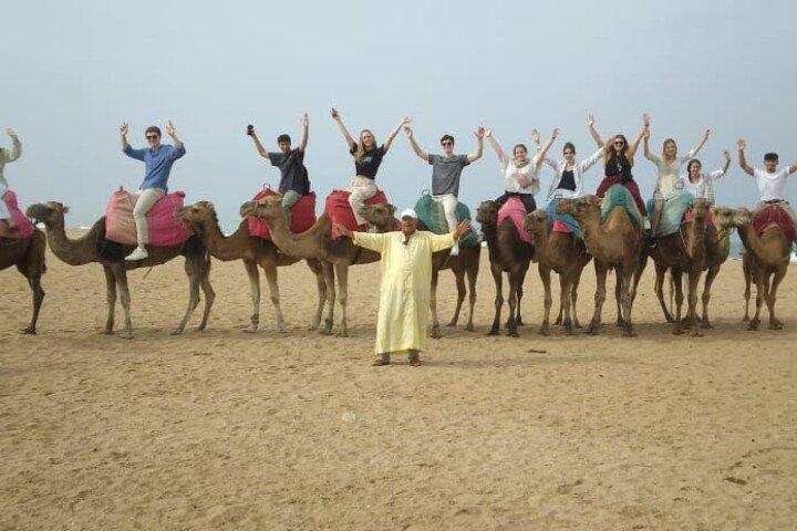 Tangier Camel Ride On The Beach