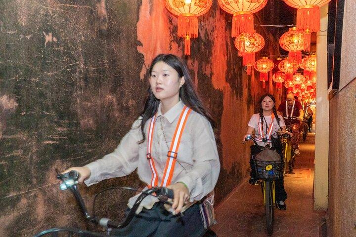Tour nocturno en bicicleta por Bangkok