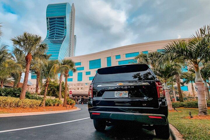 Transfert d'hôtel vers ou depuis l'aéroport international de Miami et le port de Miami