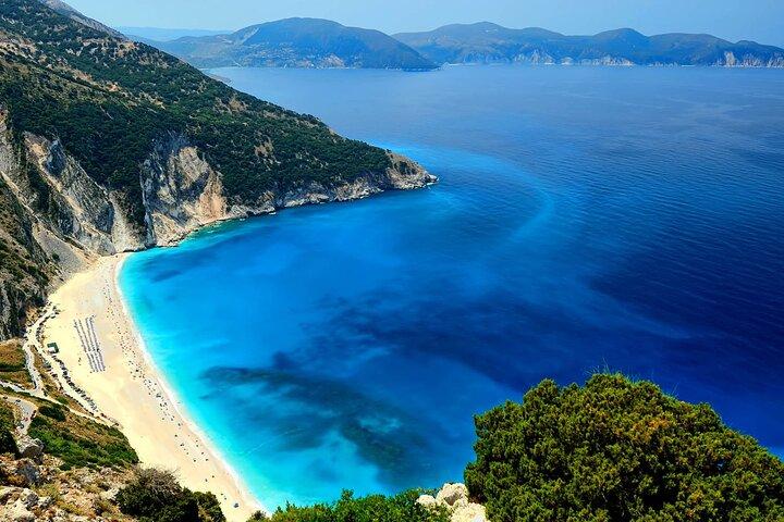 Landschaft von Kefalonia Private Tour