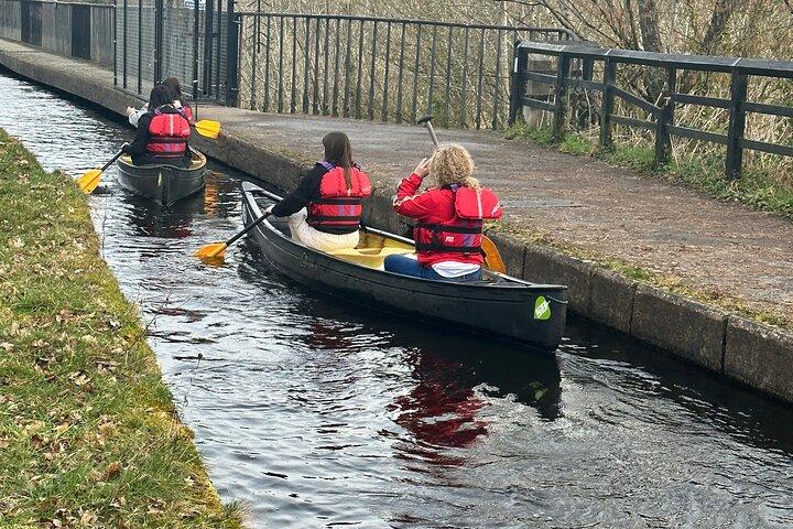 Lille gruppe Pontcysyllte Akvædukt Kanotur