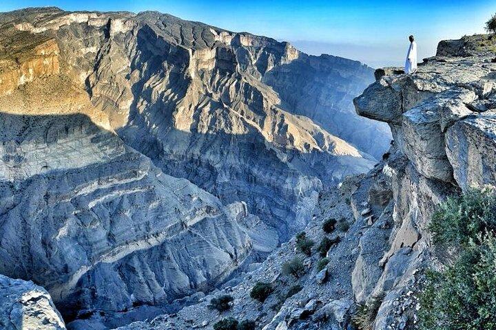 Private Full-Day Balcony Walk at Jebel Sham-Grand Canyon of Oman