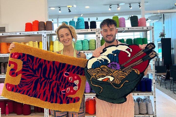 Tapete Crafting Tufting Workshop em Banguecoque ou Phuket