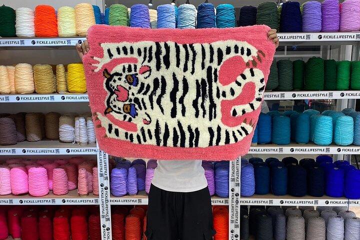 Tapete Crafting Tufting Workshop em Banguecoque ou Phuket