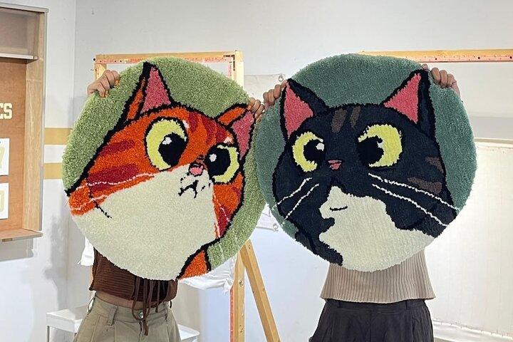 Tapete Crafting Tufting Workshop em Banguecoque ou Phuket