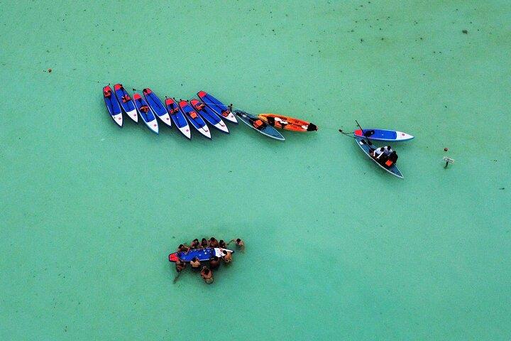 Remar ao Amanhecer com visita a Cenotes e Ilhas