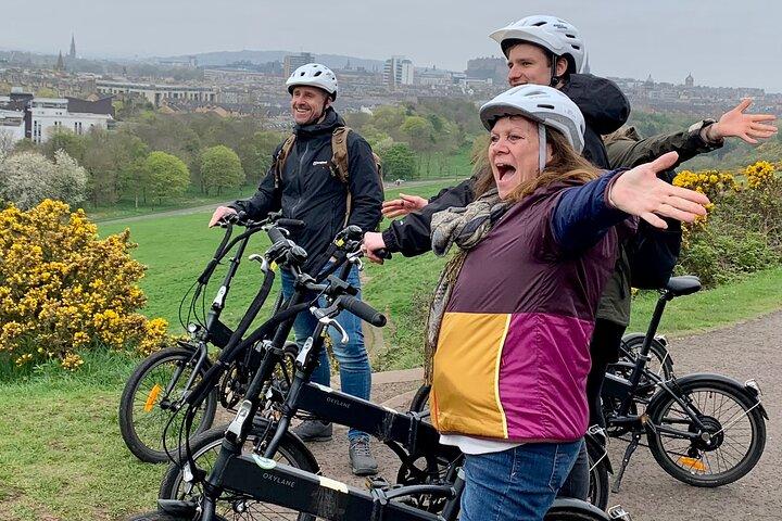 Passeio de bicicleta elétrica 'Um pequeno pedal' por Arthur's Seat e além
