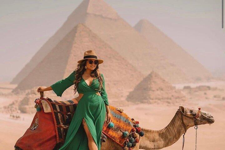 Excursion d'une journée au Caire Pyramides, Sakkara et Memphis avec déjeuner