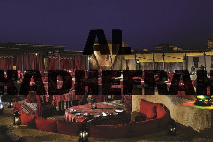 Diner bij Al Hadhierah Bab Al Shams