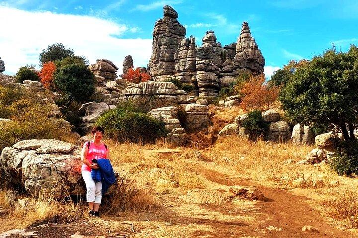 Sentiero privato a El Torcal da Marbella o Malaga