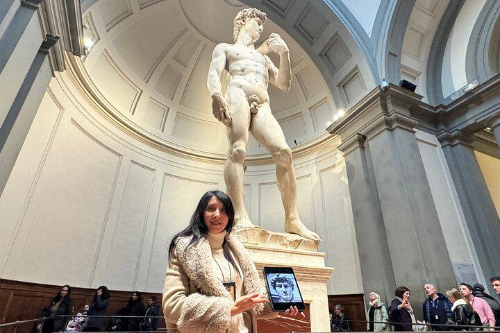 イタリア フィレンツェのプライベート ウォーキング ツアーとアカデミア美術館