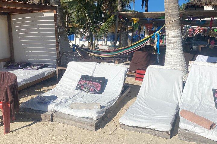 Beach day experience + Mexican Cooking Class + Massaggio