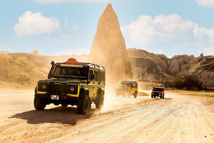 Safari privé en Jeep au coucher du soleil en Cappadoce