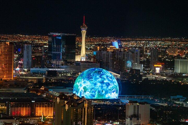Las Vegas Strip Highlights by Helicopter at Night