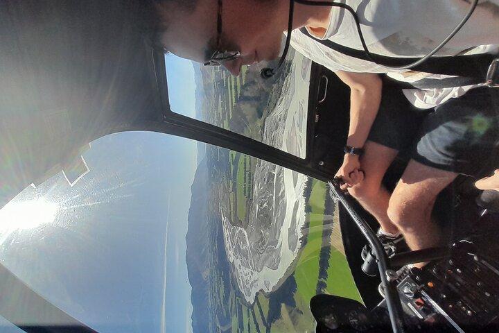 Helikopter prøveflyvning. Prøv at være pilot