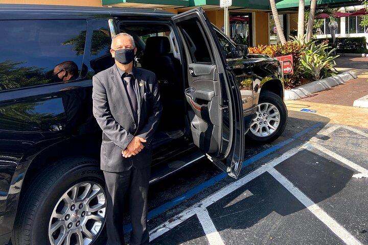 Transfert privé depuis ou vers l'aéroport international de Miami et le port de Miami