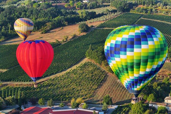 Oplev Toscanas magi fra en luftballon