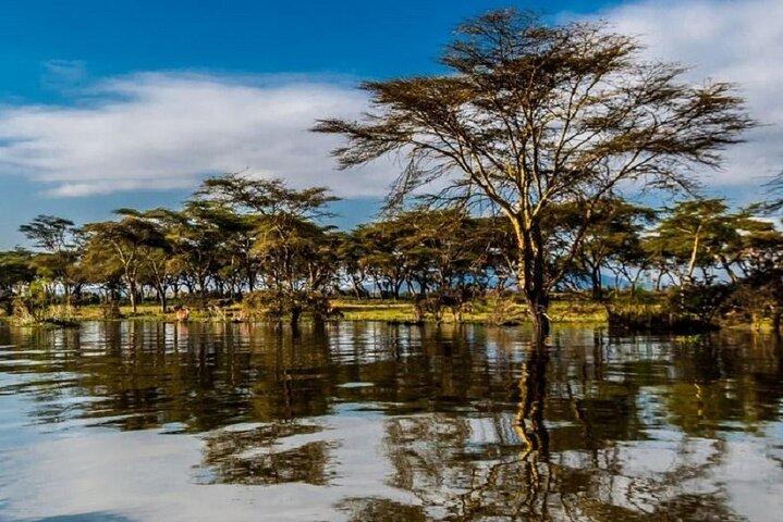 Dagstur til Lake Naivasha og Hell's Gate National Park