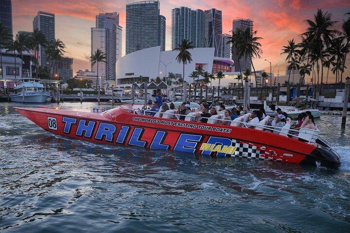 Aventure touristique hors-bord de Miami