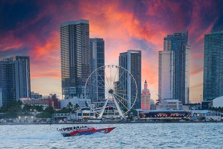 Aventure touristique hors-bord de Miami