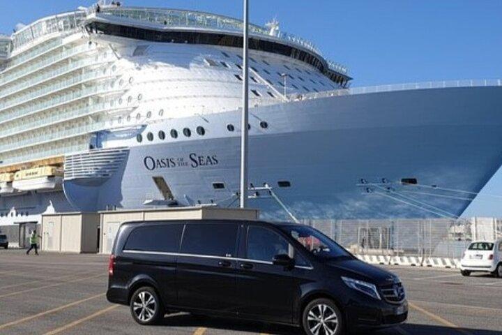 Traslados desde el Aeropuerto de Roma y Fiumicino al Puerto de Civitavechia