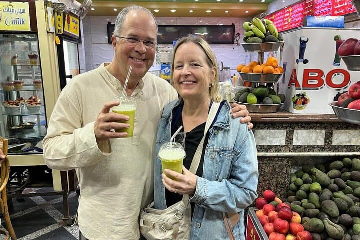 Cairo Food Tour in local places & Egyptian Mint Tea