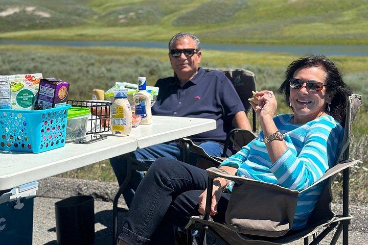 Yellowstone Lower Loop Tour | Wilde dieren en warmwaterbronnen | Privé