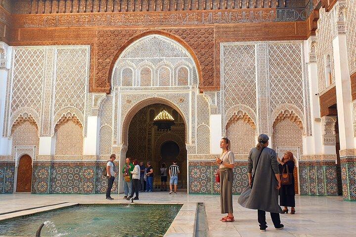 Det bästa från Marrakech: Guidad Bahia Palace & Ben Youssef Medrasa-tur