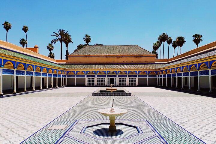 Tour privato di lusso di un giorno a Marrakech con prelievo dall'hotel