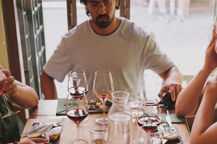 ローマ：トラステヴェレでワインの試飲と食事、ジェラート
