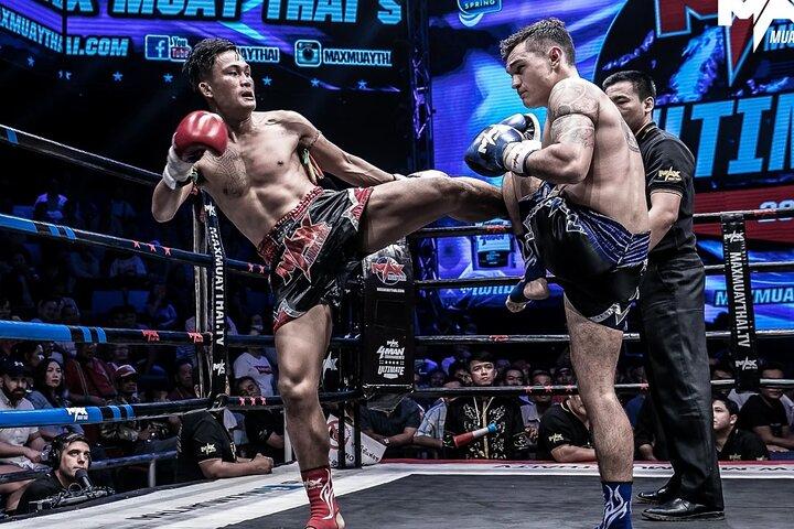 Show de boxe Max Muay Thai em Pattaya