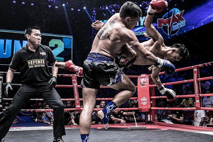 Show de boxe Max Muay Thai em Pattaya