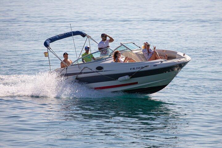 Bootsverleih mit Skipper in der Bucht von Marbella