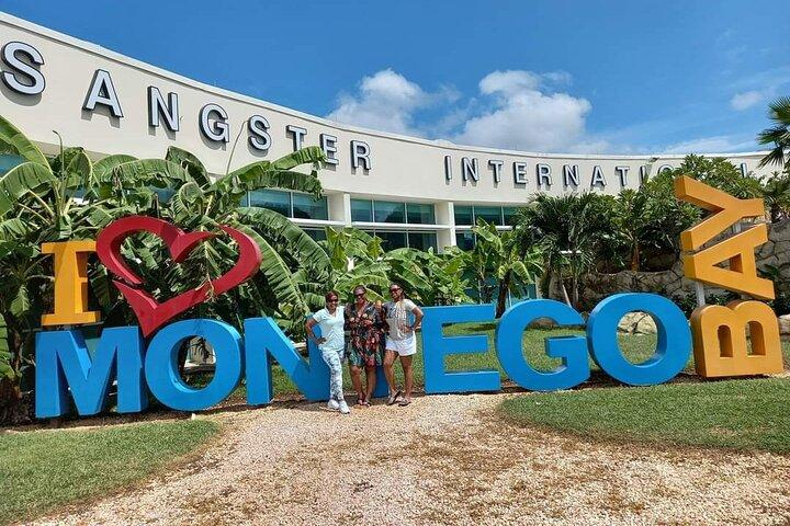 Privat Montego Bay lufthavnstransport til Ocho Rios