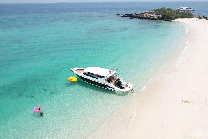 Pattaya: motoscafo privato da 2 a 4 isole con pranzo