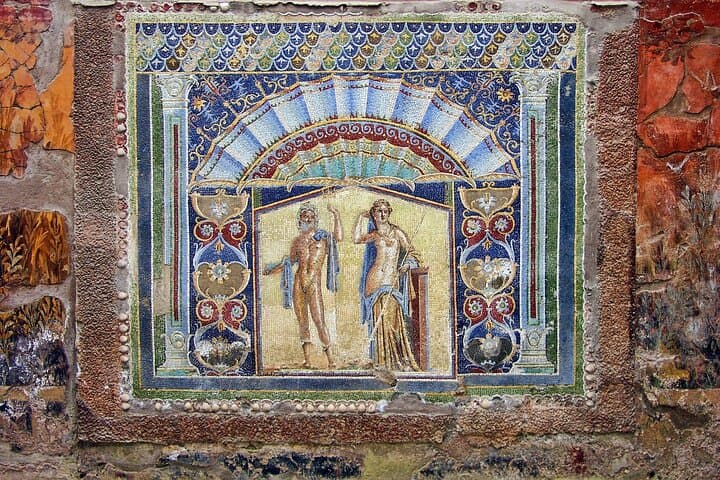 Herculaneum and Pompeii in one day: audioguides + tickets (art)