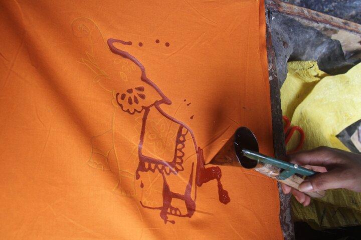 Atelier interactif et cours de batik au Sri Lanka
