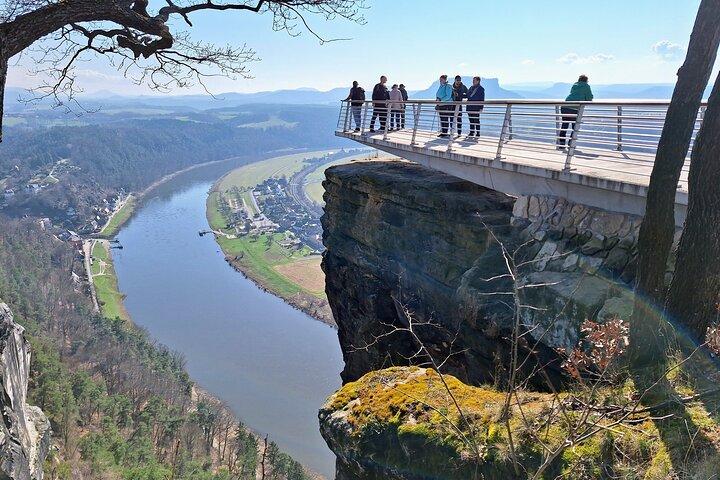 De Dresde : Bastei Bridge, Gorge Boat & Narnia Rocks Tour