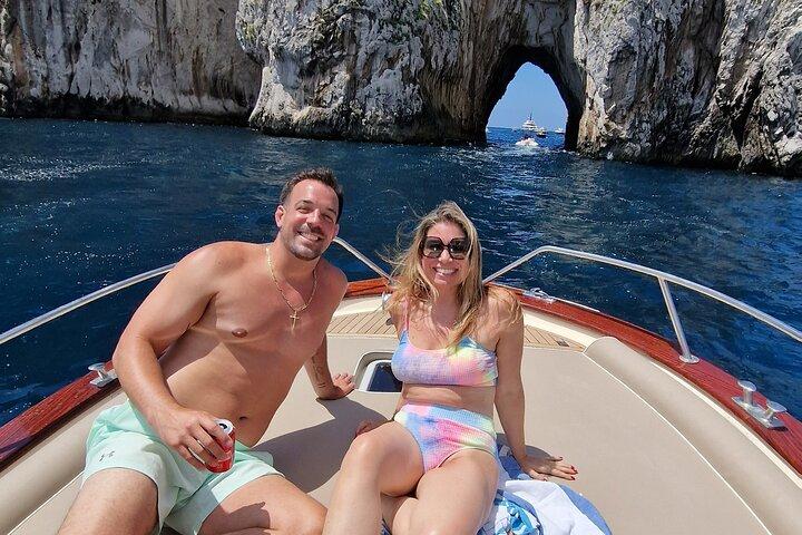Tour en barco privado desde Sorrento, Capri o Positano