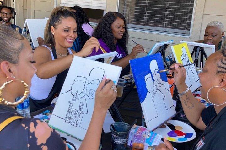 Hiphop en R&B Paint Party ervaring